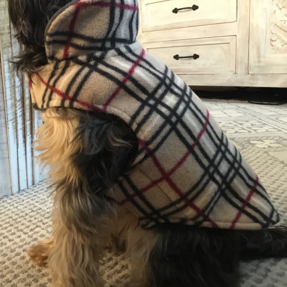Plaid Pup Coat